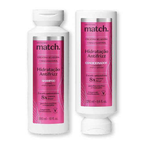 Combo Match Hidratacao Antifrizz