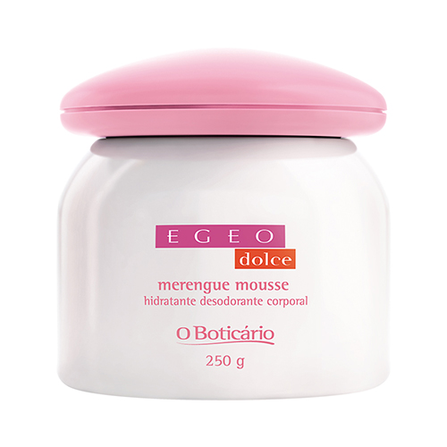 Egeo Dolce Woman Merengue Mousse Creme Hidratante Desodorante Corporal, 250G