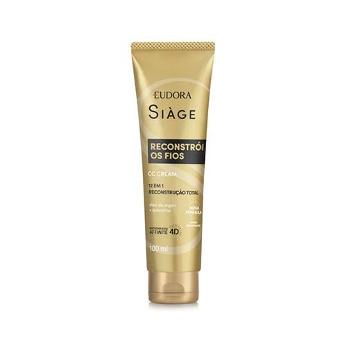 Siàge Cc Cream Capilar Reconstrói Os Fios 100Ml