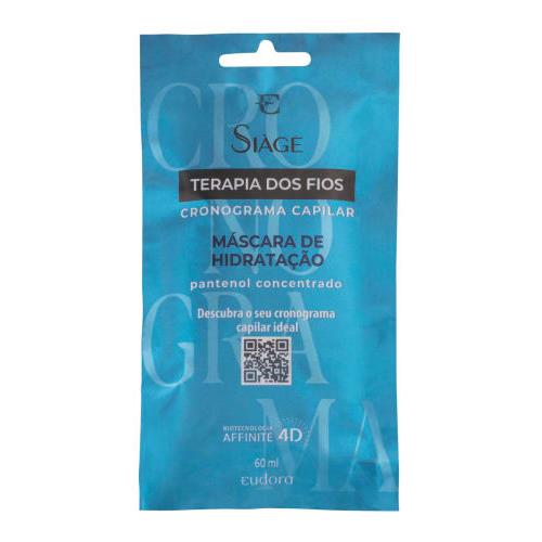 Siàge Máscara Capilar Hidratação Cronograma Capilar 8X60Ml Caixa