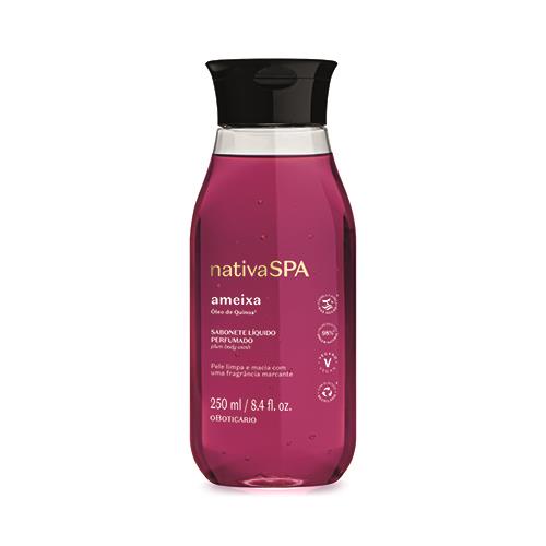 Nativa Spa Sabonete Líquido Corporal Ameixa 250Ml