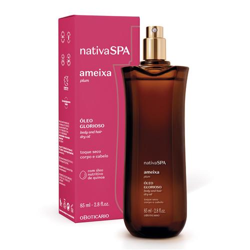 Nativa Spa Óleo Multifuncional Ameixa 85Ml