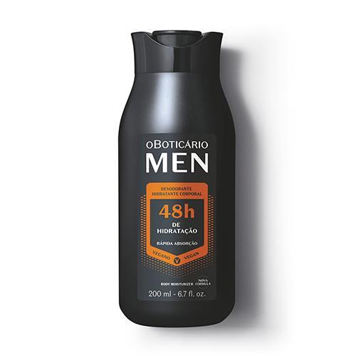 Men Loção Desodorante Hidratante Corporal 200Ml