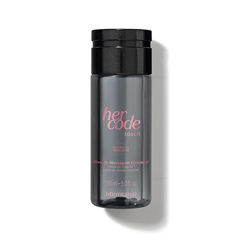 Her Code Touch Óleo De Massagem Corporal 150Ml