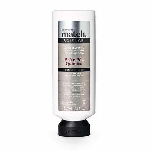 Match Condicionador Science Pré E Pós Química, 280 Ml