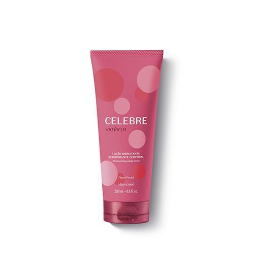 Loção Desodorante Hidratante Corporal Celebre Sua Força 200Ml